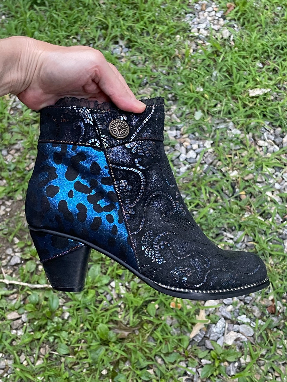 Spring Step L’artiste Dessa Bootie Size 39